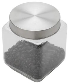Porta Mantimento Vidro Com Tampa Aço 1,2 Litros 35303 Bon Gourmet