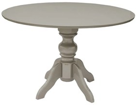 Mesa de Jantar Redonda Slim Munique - 4 Lugares - 1,20m - Fendi Lumiére Kleiner
