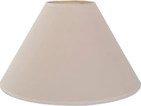 Cupula Tecido Poliestireno Bege 35Cm