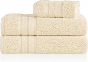 Kit 3 Pçs Toalhas Karsten 100% Algodão Nuvia - Vanilla  Vanilla
