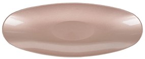 Bandeja Natal Oval Champanhe 16,5x40,5 cm - D'Rossi