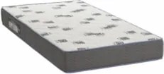Colchão Solteiro Light Bordado Espuma D33 Selada 88x188x17cm - Ortobom