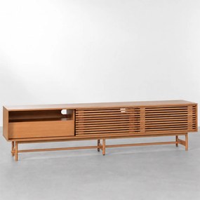 Rack Arp 2 Portas e 1 Gaveta Natural - 2,38m