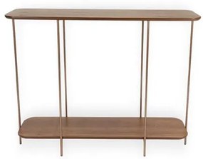 Aparador Lógica Amêndoa Estrutura Ferro Cobre 100cm - 69738 Sun House
