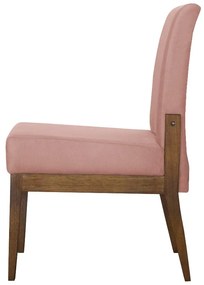 Cadeira de Jantar Helena Suede Crepe - Decorar Estofados