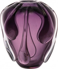 Vaso Murano Fiume M - Ametista  Ametista