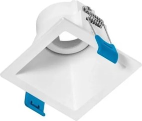 Plafon De Sobrepor Alumínio Branco Square