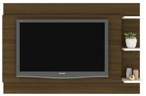 Painel Home para TV até 65 Sala de Estar PL3002 Capuccino/Off White G69 - Gran Belo