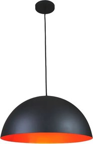 Pendente Aluminio Preto Cobre 48Cm