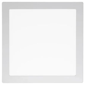 Plafon Led De Sobrepor Quadrado Branco 48W Panel - LED BRANCO QUENTE (3000K)