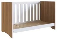 Berço Americano 3 em 1 Certificado Inmetro Aconchego LA004 Nogal/Branc