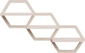 Estante Aérea Barva Tri Pinus Woodyou 1,36x20x85 cm