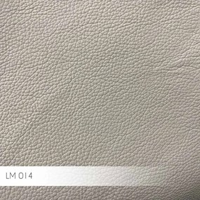 Sofá Decorativo Sala de Estar Lily 3 Lugares 200cm Couro Off White G34 - Gran Belo
