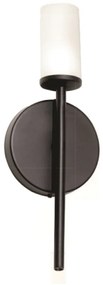 Arandela Fence Haste Vertical Longa Vidro Tubo 12X7,5X40,5Cm 1Xg9 - Ol... (COBRE FOSCO)