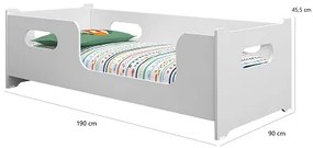 Cama Mentossoriana Encanto Solteiro Branco - Gabrielli Móveis