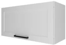 Armário Cozinha Aéreo 80cm Com 1 Porta Zaya Branco T01      - Mpozenat