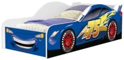 Cama Solteiro Infantil 188x88cm Personagens Carro Azul Z53  - Mpozenat