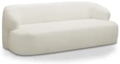 Sofá 2 Lugares Sala Orgânico 150cm Donk L08 Boucle Off White - Mpozena