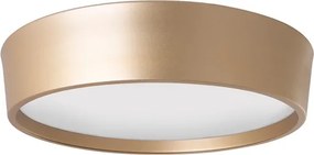 Plafon Sobrepor Redondo Dourado Ø54cm Ravena