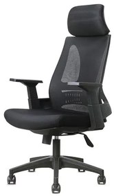 Cadeira Office Toledo Presidente Tela Mesh Preta - 76878 Sun House