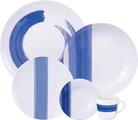 Aparelho de Jantar Tramontina Soho em Porcelana Decorada 30 Peças