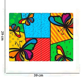 Jogo Americano Borboletas 29x39 cm - D'Rossi