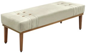 Kit Recamier e Cabeceira Santorini SPZ 160cm Veludo - ADJ Decor