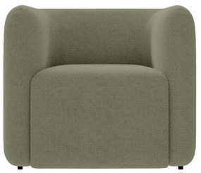 Poltrona Sala de Estar Decorativa Kit 2 Laguna Bouclê K01 - Verde