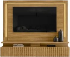 Estante Painel Para TV 75 Pol 216cm Mical Z10 Cumaru - Mpozenato