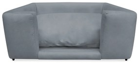 Caminha Cão Cama Pet Lili P/ Cães e Gatos Almofada Lavável Suede Cores - Cinza