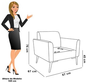 Sofá Namoradeira com 2 Poltronas Pés Villach Marisa Veludo Rosê