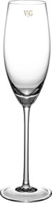 Taça de Cristal Mozart Basic p/ Espumante 205ml Incolor