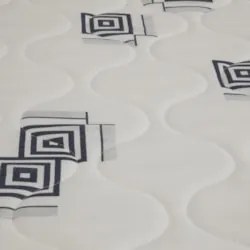 Colchão Solteiro Light Bordado Espuma D33 Selada 88x188x14cm - Ortobom