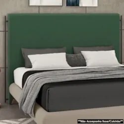 Cabeceira Cama Box Casal Queen 160cm Oscar Z37 Veludo Verde - Mpozenat