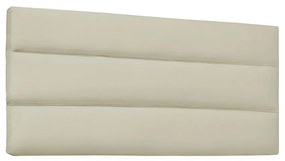 Painel La Italiana Para Cama Box King 195 cm Corino S04 - D'Rossi - Bege