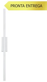 Arandela Lineare 60Cm Led 10W 3000K Bivolt Branco - Usina Imports Ui20... (Branco)