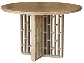 Mesa de Jantar Redonda Portofino M - Mel Pinus