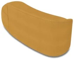 Sofá 3 Lugares Para Sala 180cm Orgânico Wendi Boucle Mostarda I01  - M