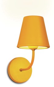 Arandela Aquarela 28X13,5X20Cm 1Xe27 G45 - Usina Design 16208/13 (OL-F - Verde Oliva Fosco)
