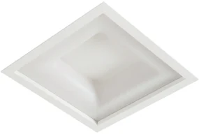 Embutido Belize 38X38Cm Led 24,4W Bivolt | Usina 19015/38 (MR-T - Marrom Texturizado, 4000k)