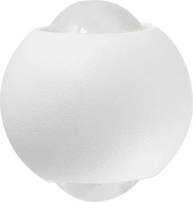 Arandela Led Alumínio 2w 160lm Ip65 3000k Poke - BRANCO