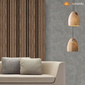 Papel De Parede Ripado Largo Pinus Escuro 3 Metros