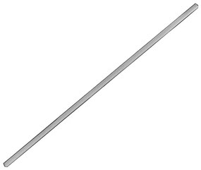 Perfil De Canto Para Fita Led 1M Stick Corner - PRETO