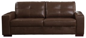 Sofá Decorativo 2 Lugares Turim 200cm Couro Caramelo G58 - Gran Belo