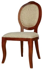 Cadeira Lille - Freijó - Tecido Pisa Beige Kleiner
