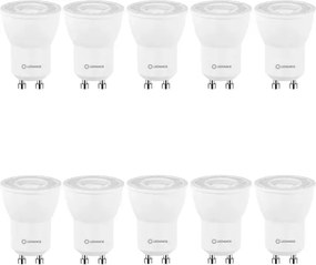 Kit 10 Lâmpadas Mini Dicroica LED 6500k 300lm