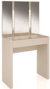 Penteadeira Nou com Led e uma Gaveta cor Off White - 39772 Sun House