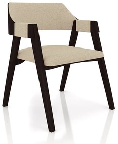 Conjunto Mesa de Jogos Carteado Bellagio Tampo Reversível Verde e 4 Cadeiras Madeira Poker Base Cone Linho OffWhite/Tabaco G42 - Gran Belo