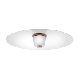 Arandela Eclisse Ø50X12Cm Metal Alumínio E Vidro 01Xled 9W 2700K - Old... (DOURADO FOSCO / DOURADO BRILHO)
