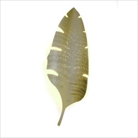 Arandela Flowers 89,5X26X11Cm Metal Alumínio Fita Led - Old Artisan Ar... (LISO, ONIX)